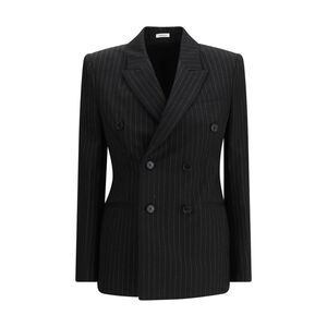 Alexander Mcqueen Women Pinstriped Double-Breasted Jacket